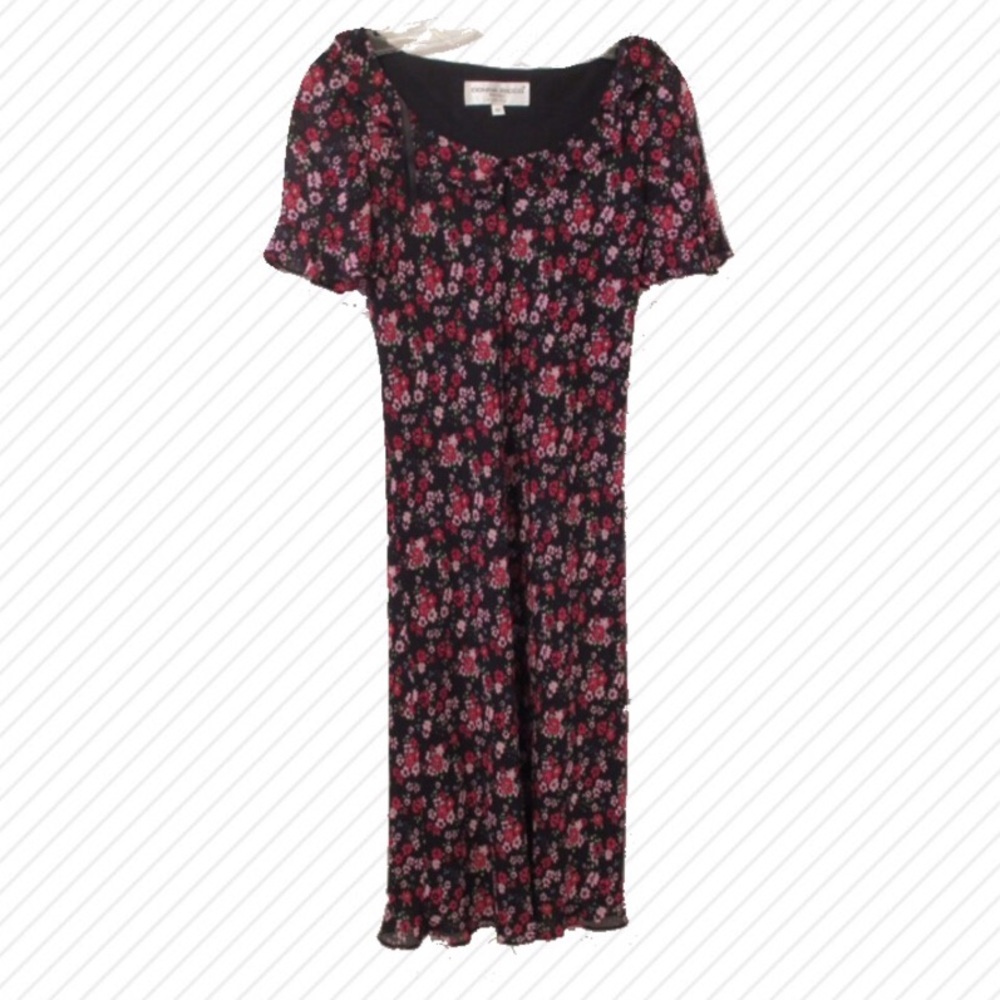 Donna Ricco Floral Print Dress 4P